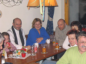 1. Heimatstürmer Fan Club Rodelpartie am 7.1.2006